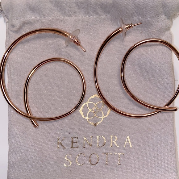 Kendra Scott Jewelry - Kendra Scott Myles Hoop Earrings-*RETIRED